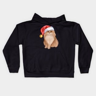 Copia de Cute And Lovely Animals With Christmas Kids Hoodie